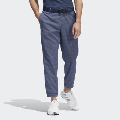 Men Golf Blue Go-To Fall Weight Tracksuit Bottoms
