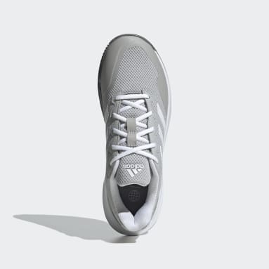 Women Tennis Grey Gamecourt 2.0 Tennis Shoes