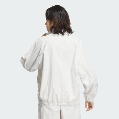 Ruched Track Top Jacket