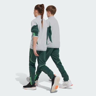 Boys green deals adidas tracksuit