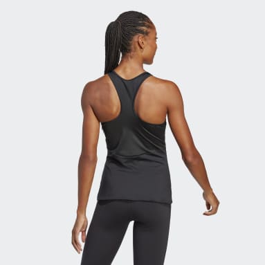 Camiseta sin mangas HIIT AEROREADY Training Negro Mujer Gimnasio Y Entrenamiento