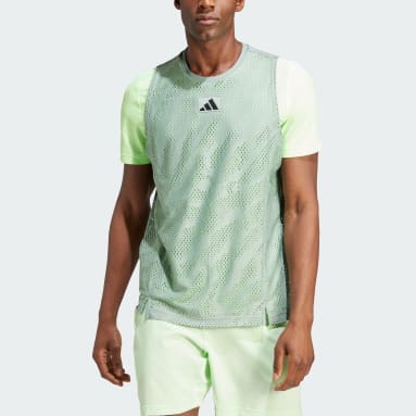 T-shirt Tennis Pro Layering Vert Hommes Tennis