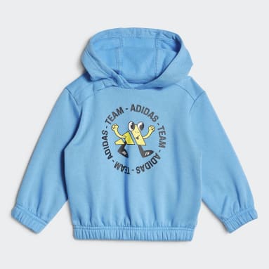 I OVER JOG FL Azul Niño Sportswear