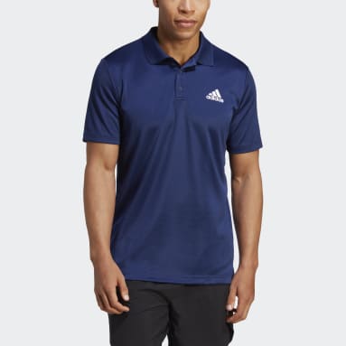 Camiseta adidas hombre azul 2025