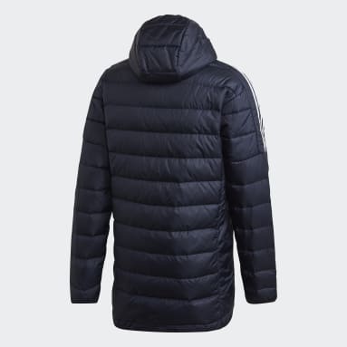 남성 Outdoor Blue 에센셜 다운 파카