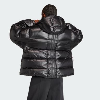 Frauen Originals Puffed Throw-Over Daunenjacke Schwarz