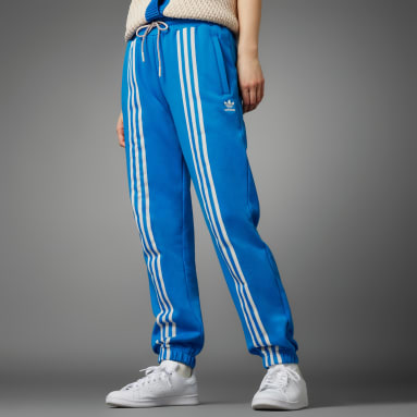 Dames Originals blauw Adicolor 70s 3-Stripes Joggingbroek