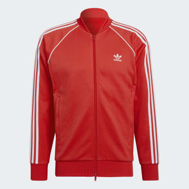 Fato de best sale treino adidas vermelho