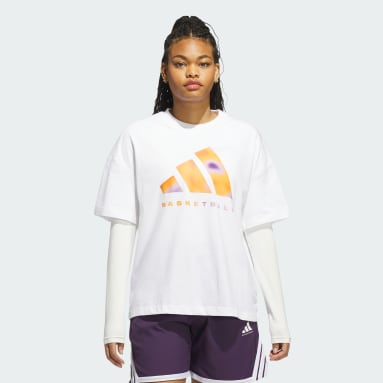 adidas BASKETBALL GEOTHERMAL LOGO TEE