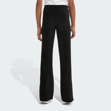 adidas Velvet Flare Pant in Natural