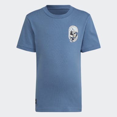 Camiseta Disney Mickey y Amigos Azul Niño Originals