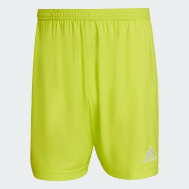 Short adidas jaune best sale homme