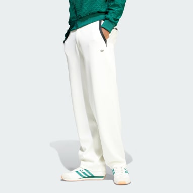 Bas de survetement adidas blanc hot sale