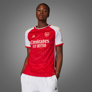 ผู้หญิง ฟุตบอล สีแดง เสื้อฟุตบอลชุดเหย้า Arsenal 23/24