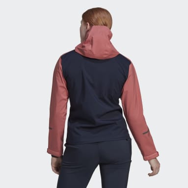 Veste de pluie 2,5 couches Terrex Multi RAIN.RDY Rouge Femmes TERREX