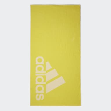 Serviette adidas (grand format) Jaune Natation