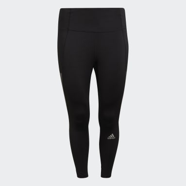 Legging 7/8 Own The Run Running (Grandes tailles) noir Femmes Course
