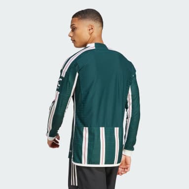 Manchester United 23/24 Long Sleeve Authentic Bortetrøye Grønn