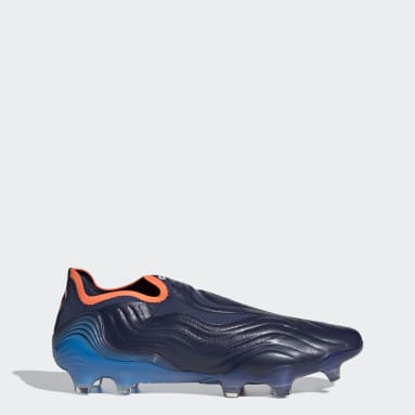 Chimpunes Copa Sense+ Terreno Firme Azul Fútbol