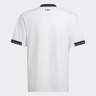 Youth Soccer White LA Galaxy 22/23 Home Jersey