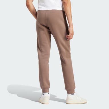 Men Originals Brown Trefoil Essentials Pants