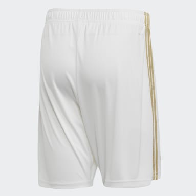 Shorts Uniforme Titular Real Madrid Blanco Hombre Fútbol