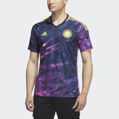 Muži Futbal viacfarebná Dres Colombia Women's Team 23 Away