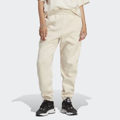 Pantaloni Essentials Fleece Bianco Donna Originals
