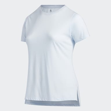 Camiseta Go To (Tallas grandes) Azul Mujer Yoga