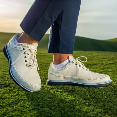 Golf White Modern Classic 80 Spikeless Golf Shoes