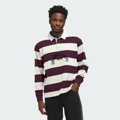 ☆ ビッグロゴ パープル レア柄 adidas originals ロンT adidas tシャツ OFFSHOULDER LS / アディダス オフショルダー