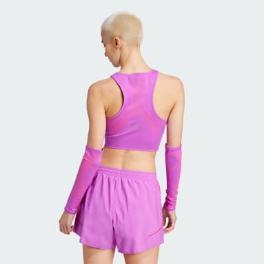 adidas by Stella McCartney TruePace ランニング クロップトップ