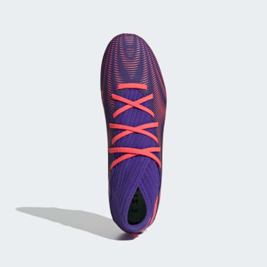 Men Football Purple Nemeziz .3 Firm Ground Boots