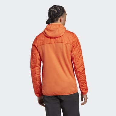 Terrex Multi Primegreen Hybrid Insulated Jakke Oransje