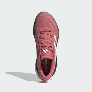 Löpning Röd Supernova 3 Vegan Running BOOST Skor