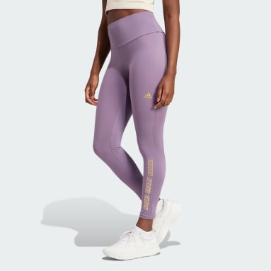 Women Sportswear Purple Yoga Essentials 7/8 Leggings