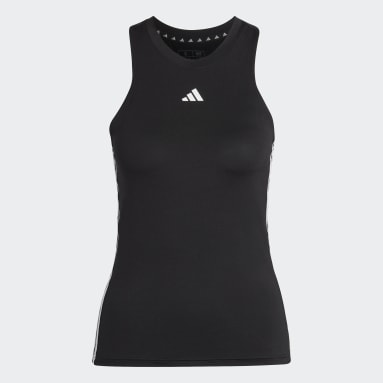 Áo Tank Top 3 Sọc Regular Train Essentials AEROREADY