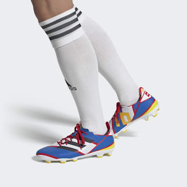 Botines Gamemode Terreno Firme Blanco Fútbol
