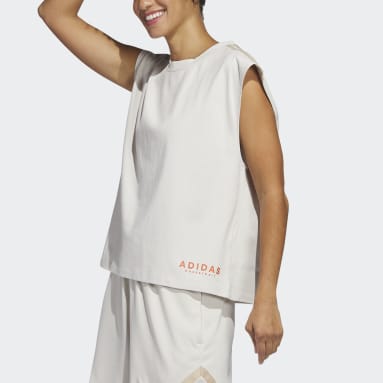 Haut sans manches Select Beige Femmes Basketball
