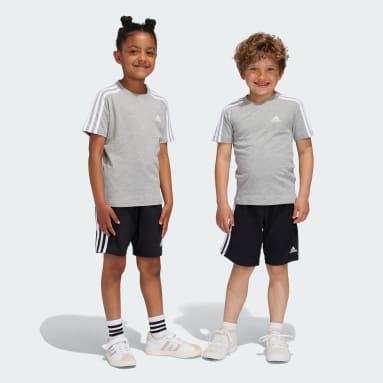 Essentials 3-Stripes Tee and Shorts Set