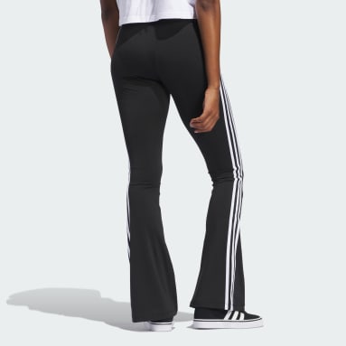 Adidas Women's Tricot Flare Pants Multisport Zippered Legs Small 3
