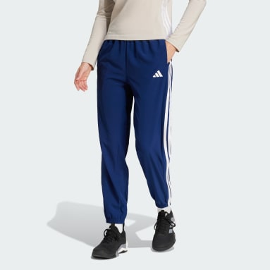 Train Essentials 3-Stripes Woven Byxor