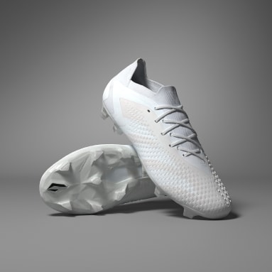 Soccer White Predator Accuracy.1 Low Firm Ground Soccer Cleats