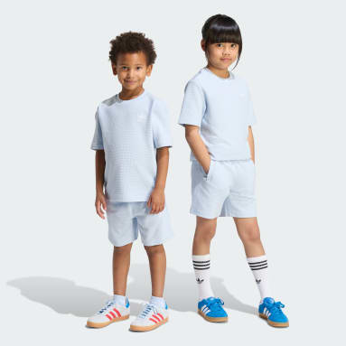 Loose Waffle Short T-Shirt Set