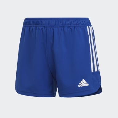 Shorts Condivo 22 Match Day Azul Mujer Fútbol