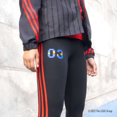 Děti Sportswear černá Legíny adidas x Classic LEGO®