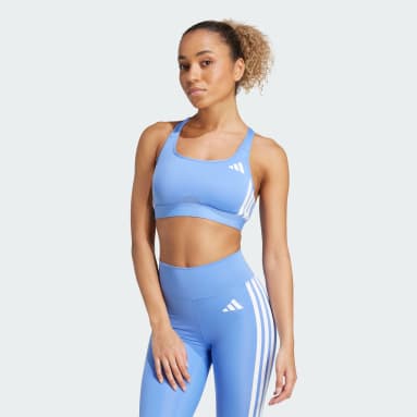 Powerreact Essentials Medium-Support Bra 3-Stripes