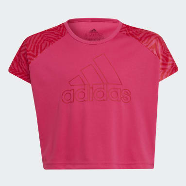 Camiseta Designed 2 Move Seasonal Rosa Niña Sportswear