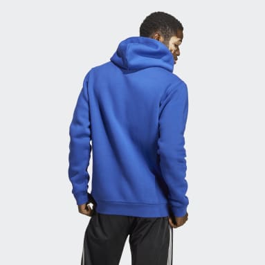 Men's Sportswear Blue Trefoil Essentials Hoodie