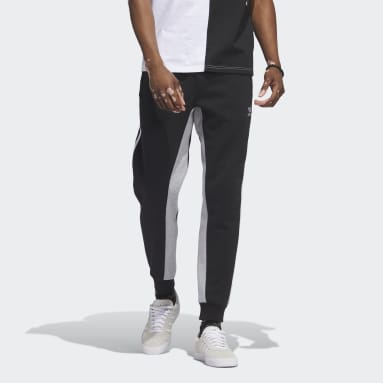 Men Originals Black Blocked Fleece SST Pants